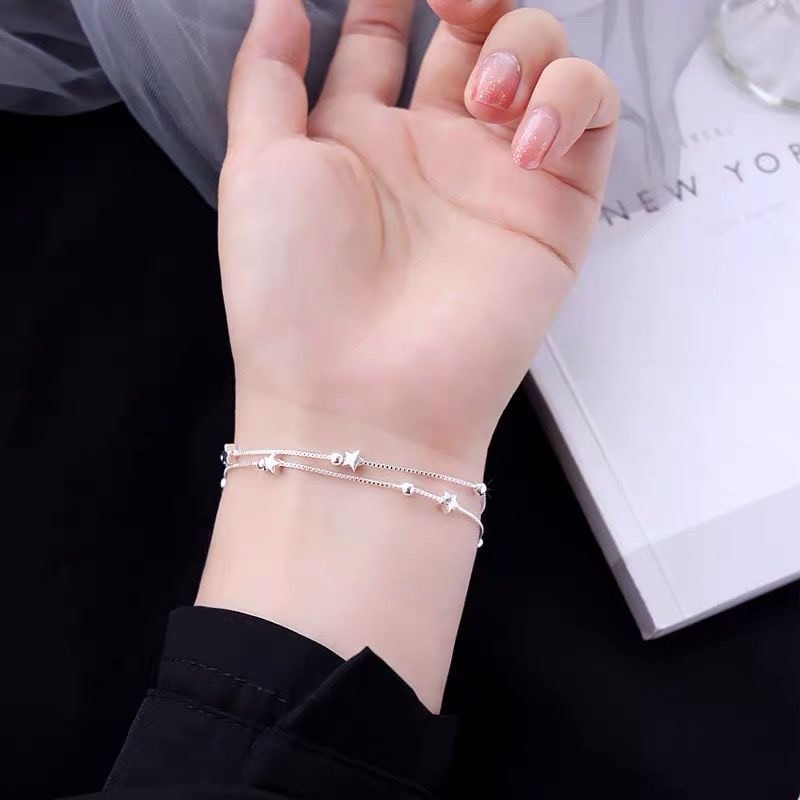 925 sterling silver Beautiful stars Bracelets